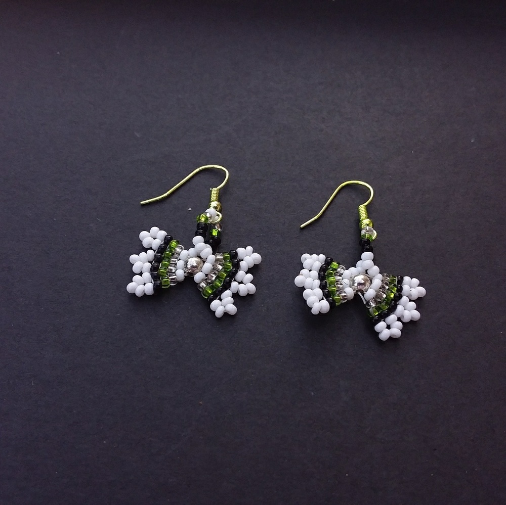 Native American Indian regalia earrings HANDMADE